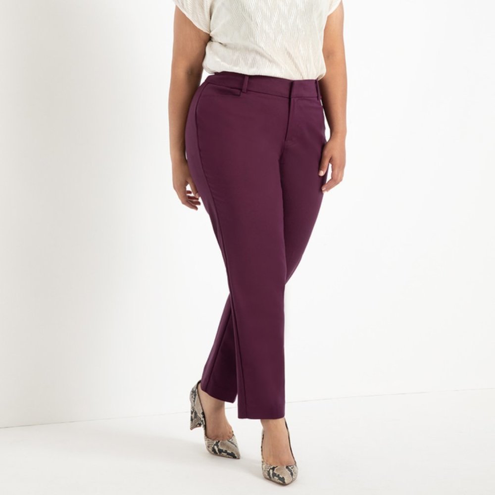 Eloquii Kady Pants purple size 18R